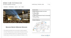 Desktop Screenshot of film-festivals.ch